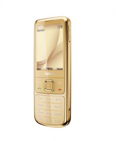 Zlatý mobilný telefón Nokia
